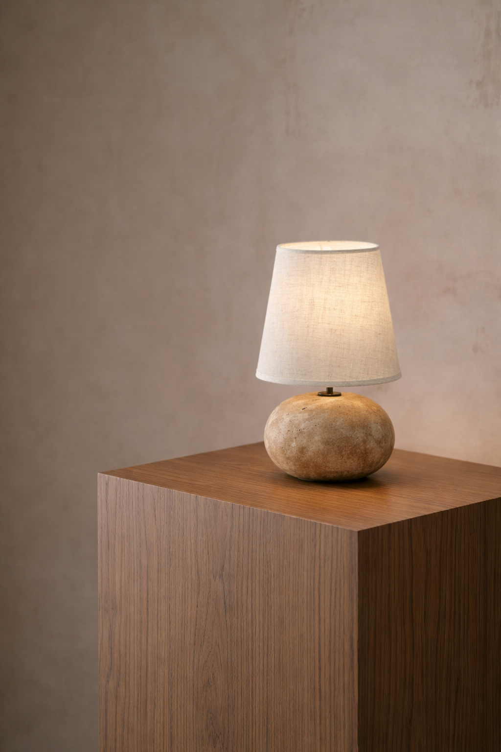 The Solace Stone Lamp