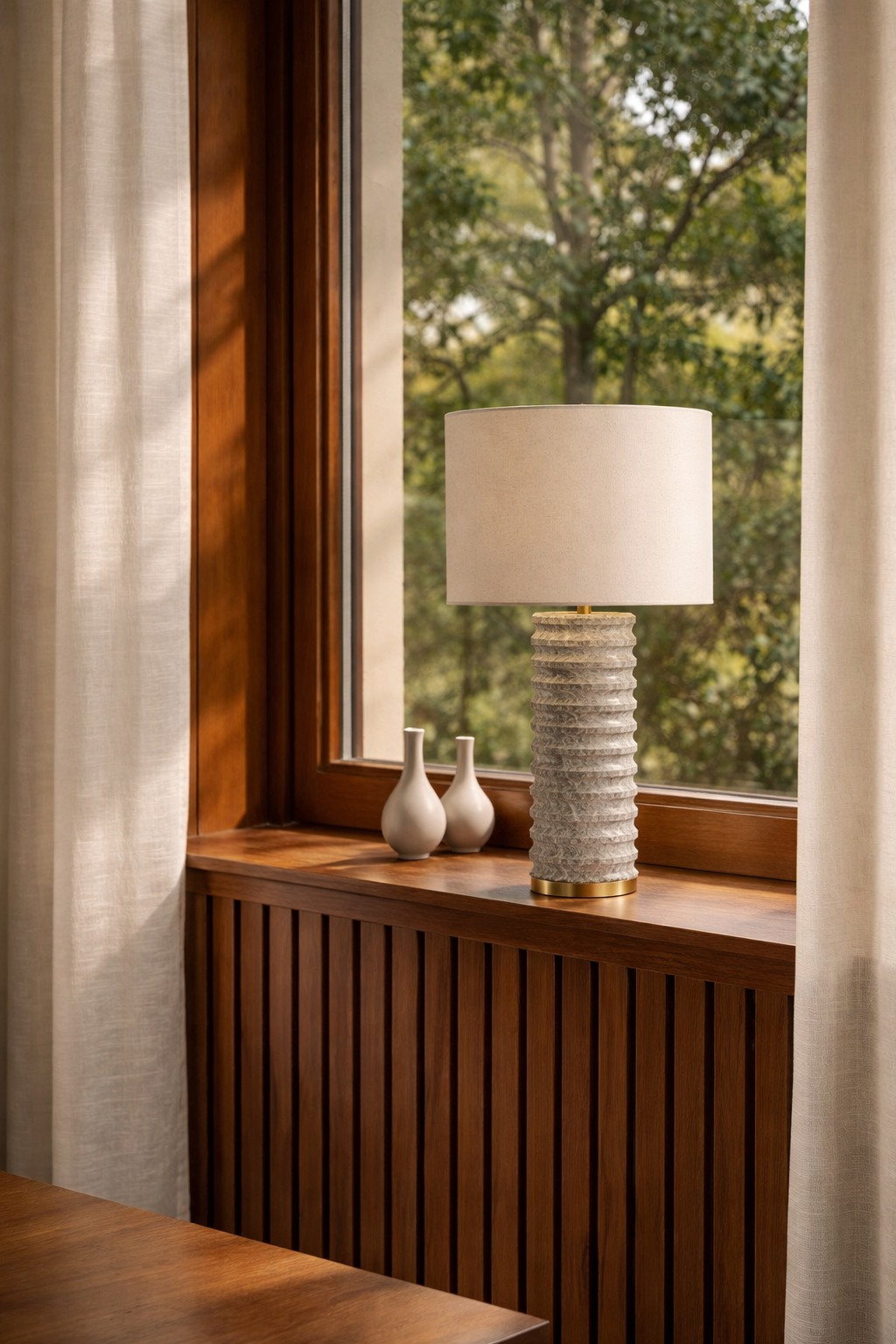 The Ripple Stone Lamp